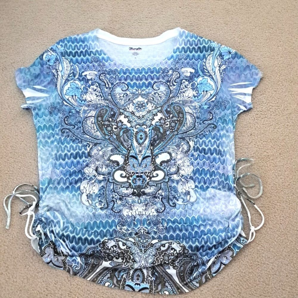 WRANGLER BLING TOP  XL